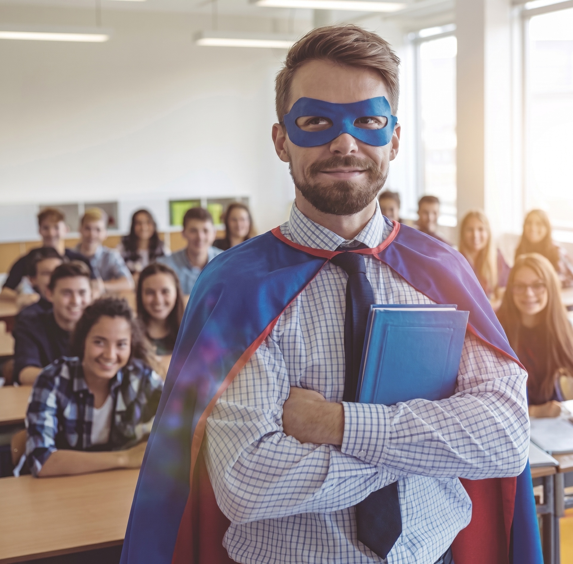 Profesor en el aula